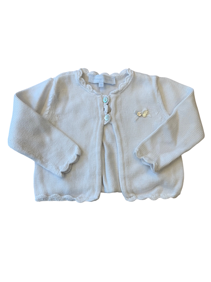 Cardigan Weiß Gr.80/86 | Tartine et Chocolat