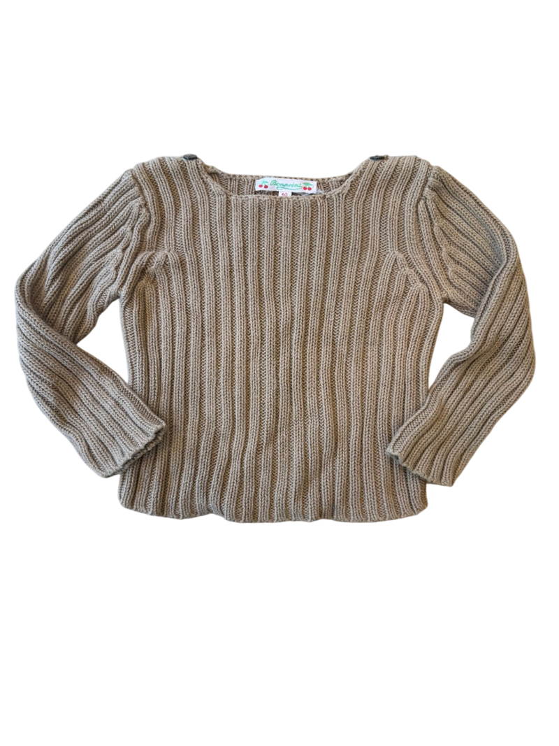 Pullover Braun Gr.80/86 | Bonpoint