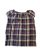 Kleid Mädchen Braun kariert Gr.98/104 | Bonpoint