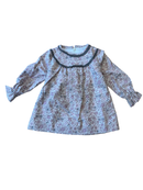 Kleid Beige mit floralem Muster in Rosatönen Gr.62 | HANDMADE