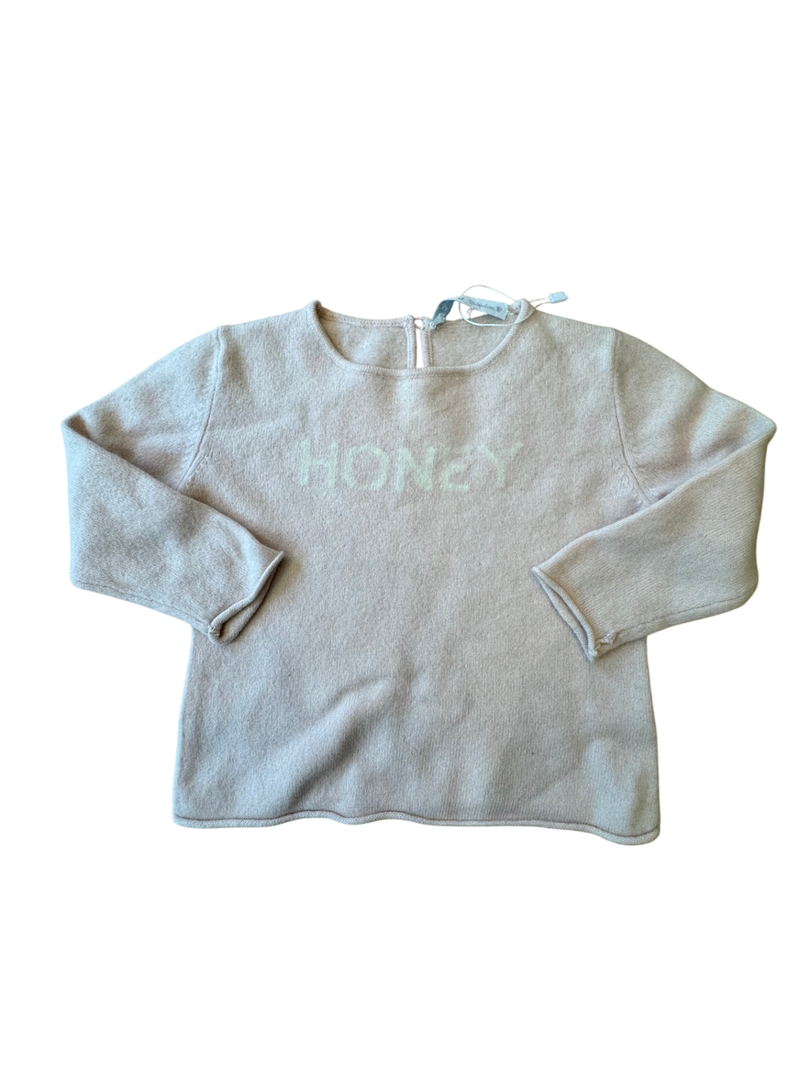 Pullover "HONEY" 100% Kaschmir Rosa Gr.80 | Oscar et Valentine