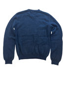 Pullover V-Neck Grau 100% Kaschmir Gr.10 | NS Kids Cashmere