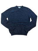 Pullover V-Neck Grau 100% Kaschmir Gr.10 | NS Kids Cashmere