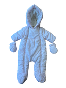 Schneeanzug Baby Mädchen Rosa mit grauen Punkten Gr.62 | Jacadi