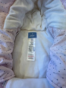 Schneeanzug Baby Mädchen Rosa mit grauen Punkten Gr.62 | Jacadi