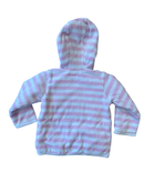 Baby Oberteil Jäckchen Weiß-Rosa gestreift Gr.74 | Steiff