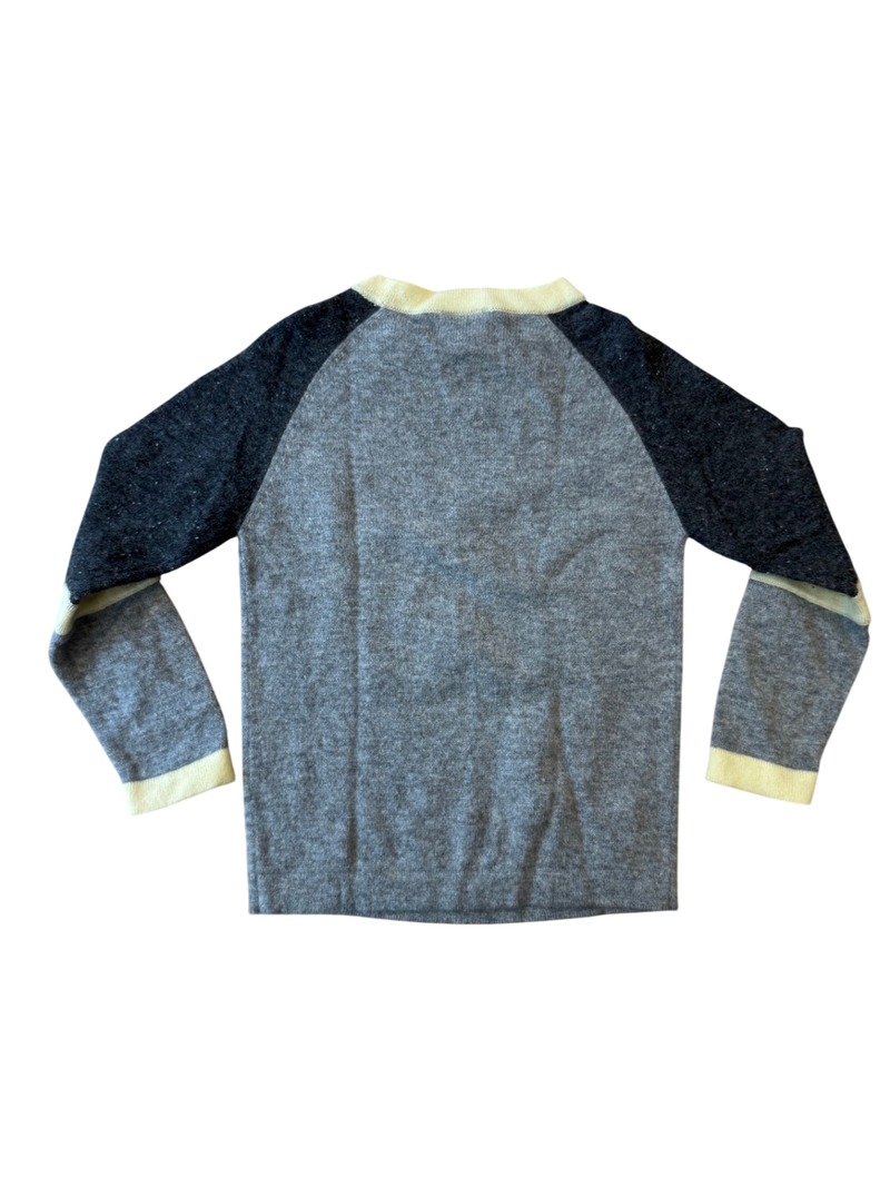 Pullover Grau und Dunkelblau Gr.92/98 | Eden & Zoe