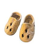 Schuhe weiß mit blauen Reitern Gr.17 | Ralph Lauren