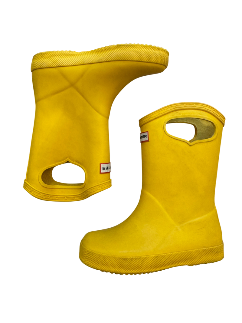 Gummistiefel Kinder Gelb Hunter