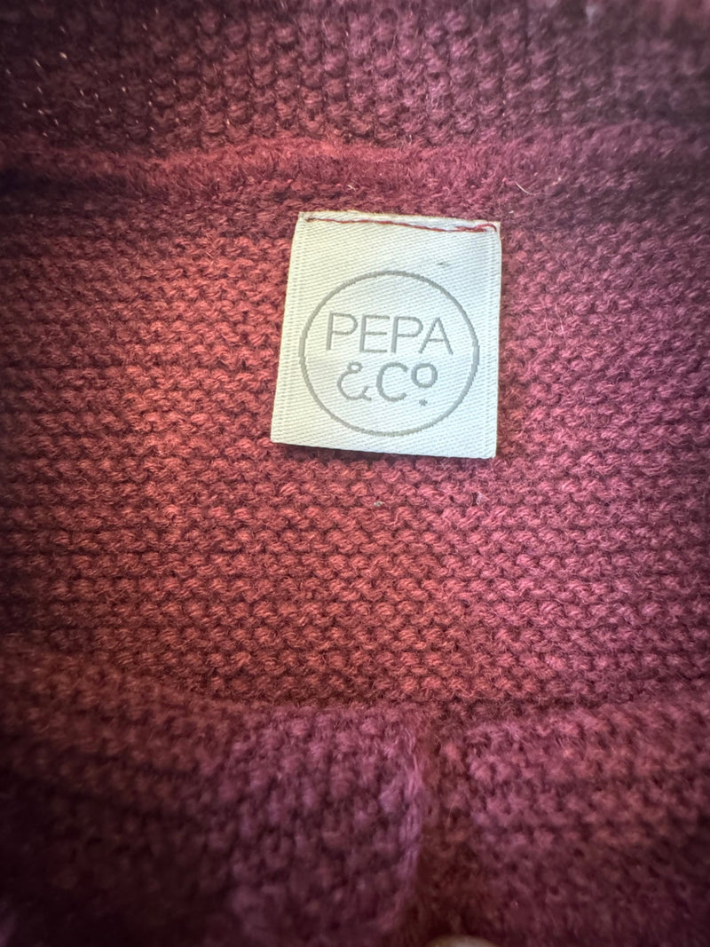 Cardigan Burgunderrot Gr.116 | Pepa & Co