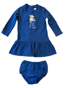 Kleid Blau Gr.80/86 | Ralph Lauren