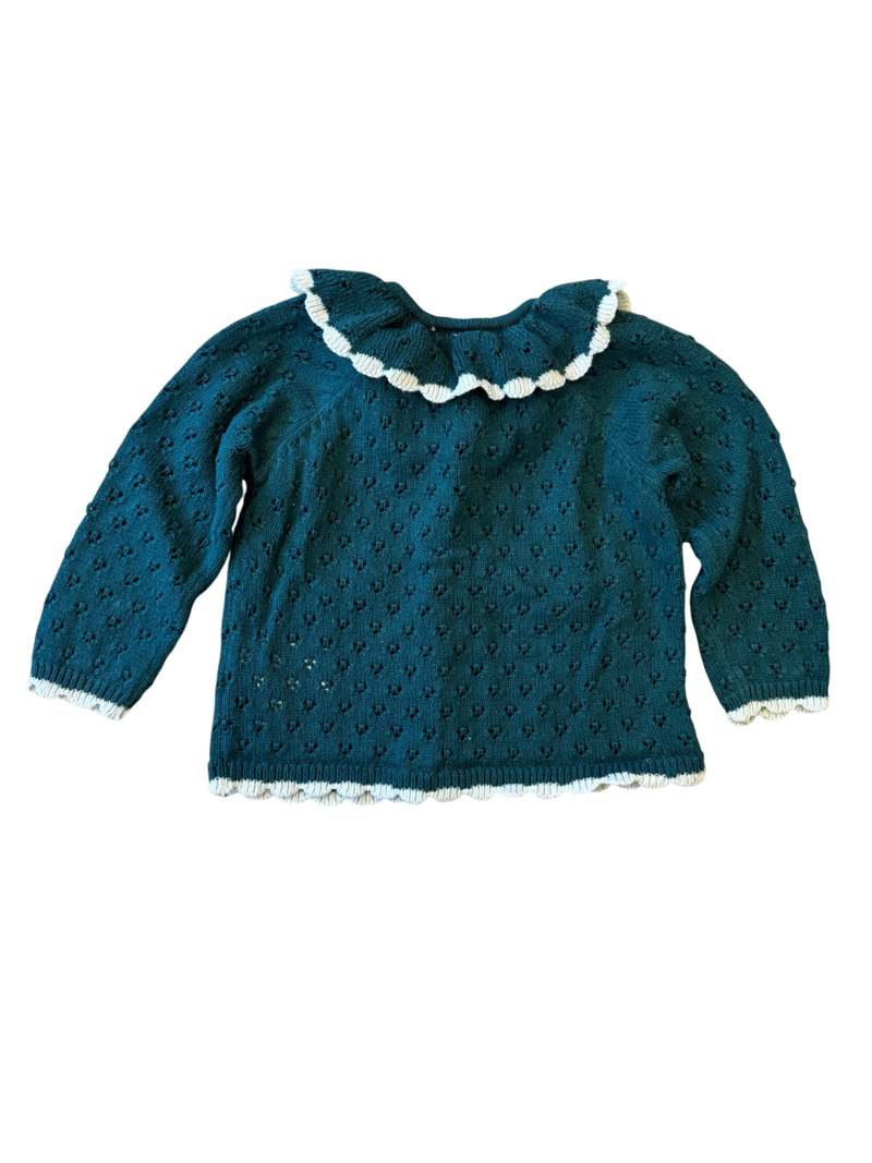 Cardigan tannengrün Gr.80/86 | konges slojd