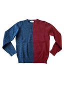Pullover Blau und Rot Gr.8 | Simple Kids