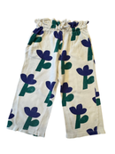 Jersey-Hose Creme mit Blumen-Print Gr.98 | Bobo Choses