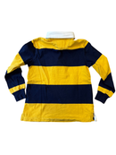 Poloshirt Langarm Gelb und Marineblau Gr.8 | Polo Ralph Lauren