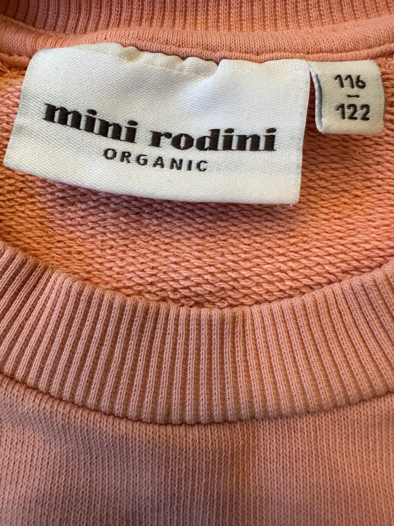 Sweatshirt Dackelmotiv in Rosa Gr.116 | Mini rodini