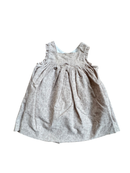 Kleid Beige mit floralem Muster Gr.62 | Unbekannt