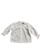 Bluse Beige mit pastellfarbenen Punkten Gr.62 | Pili Carrera