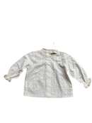 Bluse Beige mit pastellfarbenen Punkten Gr.62 | Pili Carrera