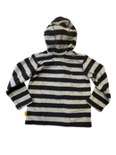 Hoodie Grau-Schwarz gestreift Gr.98 | Steiff