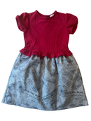 Kleid Rot, Grau Gr.116 | tutto piccolo