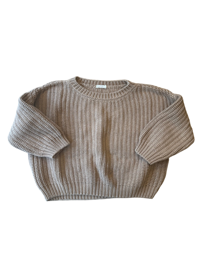 Pullover Hellbraun Gr.110 | Yuki