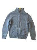 Full-Zip Jumper Strickjacke Grau Gr.116 | Polo Ralph Lauren