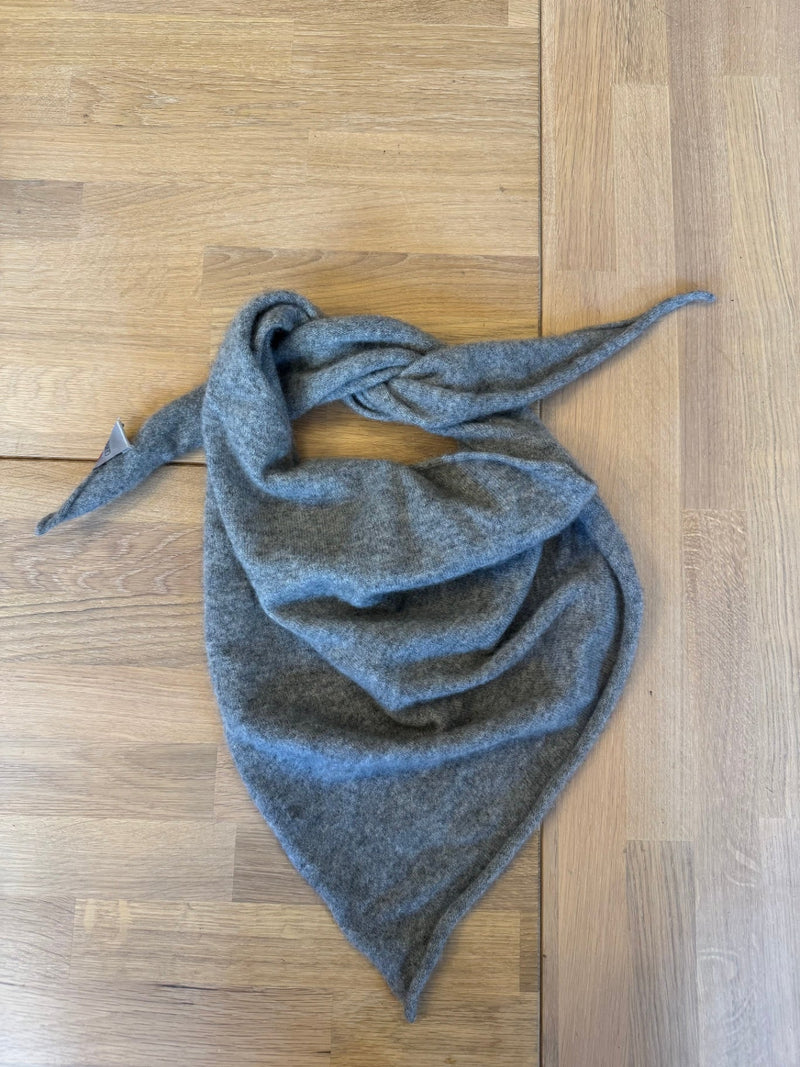 Dreiecksschal 100% Kaschmir Grau Gr.OS | Ginger and Ruby