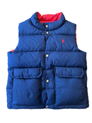 Daunen-Weste zum Wenden Rot / Blau Gr.116 | Ralph Lauren