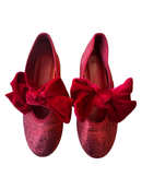Mary Janes Ballerina Mädchen Rot Glitzer Gr.30 | H&M
