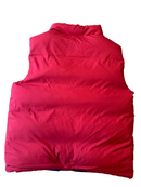 Daunen-Weste zum Wenden Rot / Blau Gr.116 | Ralph Lauren