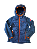 Funktionsjacke Mädchen Blau gemustert und uni Gr.140 | TROLLKIDS