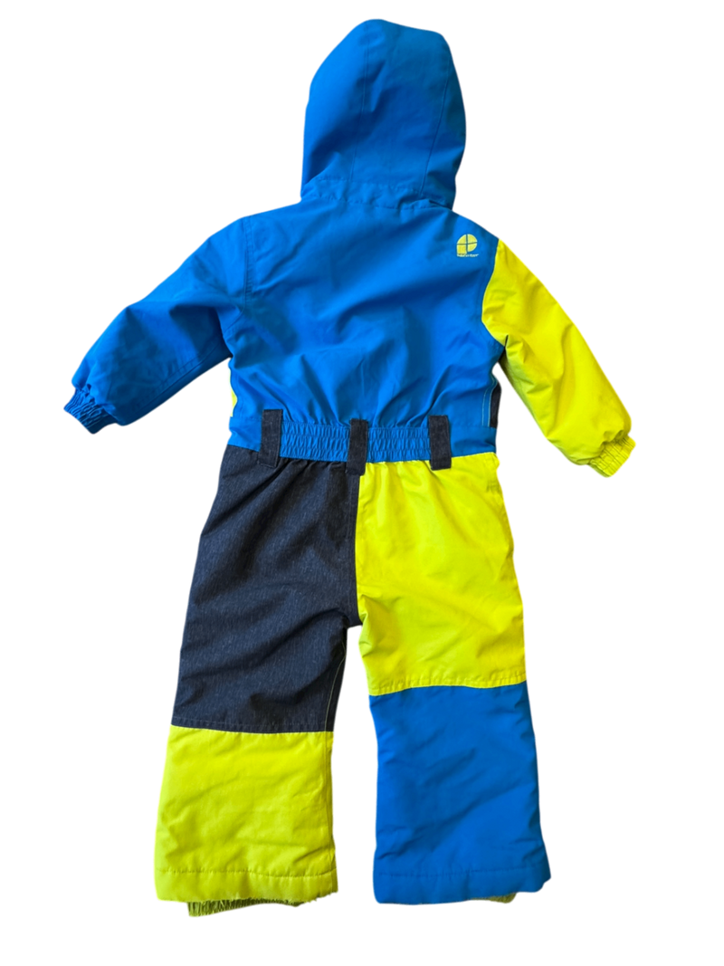 Skianzug Blau, Gelb, Dunkelgrau Gr.92 | Protest