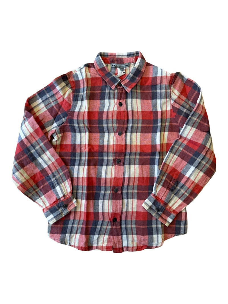 Hemd rot kariert Gr.128 | Bonpoint