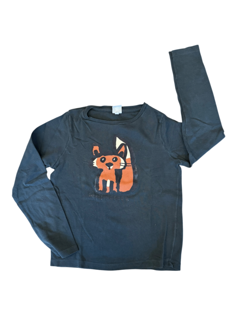 Longsleeve Blau Gr.128 | Petit Bateau