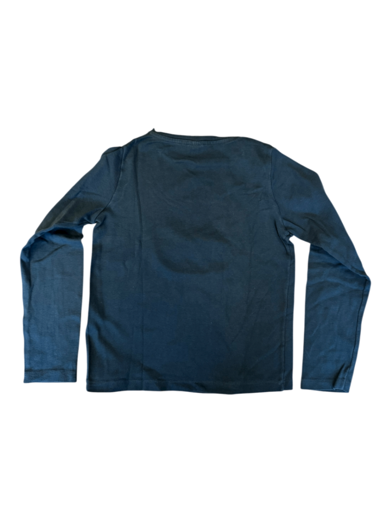 Longsleeve Blau Gr.128 | Petit Bateau