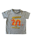 T-Shirt Grau Gr.128 | mini rodini