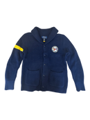 Cardigan mit Schalkragen Dunkelblau mit Nautical Flag Gr.140 | Polo Ralph Lauren