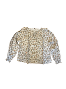 Bluse Beige mit floralem Muster Gr.12 | The New Society