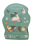 Puzzle Grün, Blau, Gelb, Weiß, Grau, Rot, Schwarz Gr.24 teile | Djeco