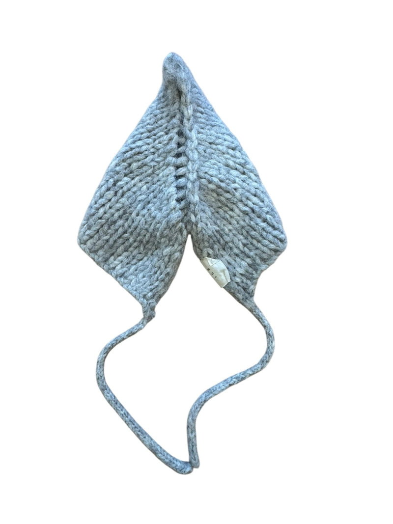 Pixie-Mütze Baby Grau Merinowolle Gr.1 | Album die Famiglia