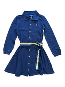 Polo-Kleid langarm Blau Gr.116 | Polo Ralph Lauren