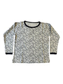 Pyjama Grau mit blauem Muster Gr.10 | Bonpoint