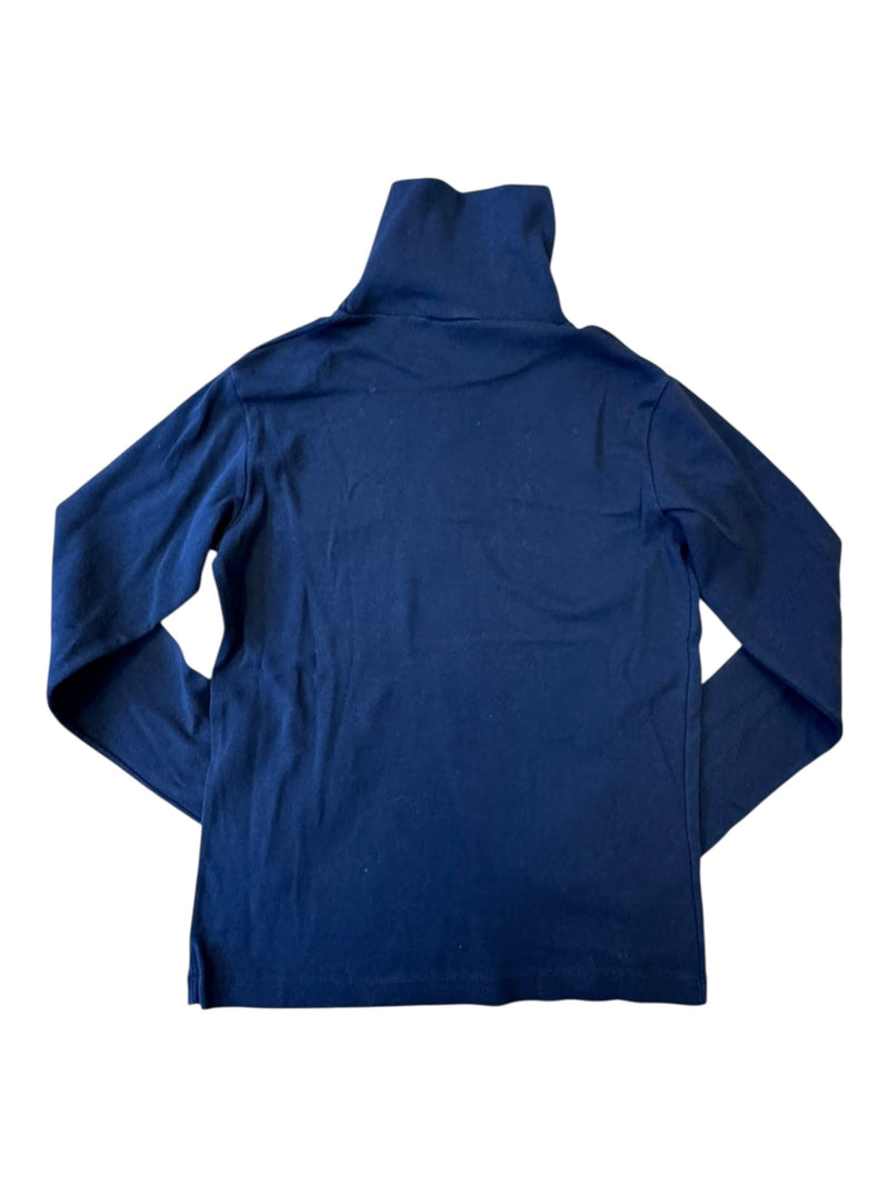 Rollkragenpullover unisex Dunkelblau Gr.134/140 | Petit Bateau