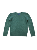 Pullover Jungs grün 100% Kaschmir Gr.8 | Polo Ralph Lauren