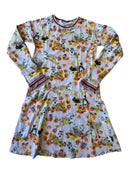 Jersey-Kleid mit buntem Tier- und Laubmuster Gr.134 | MOLO