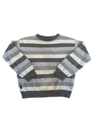 Pullover Grau gestreift Gr.12 | Woolrich