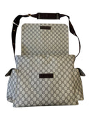 Wickeltasche Beige, Dunkelbraun Gr. | Gucci