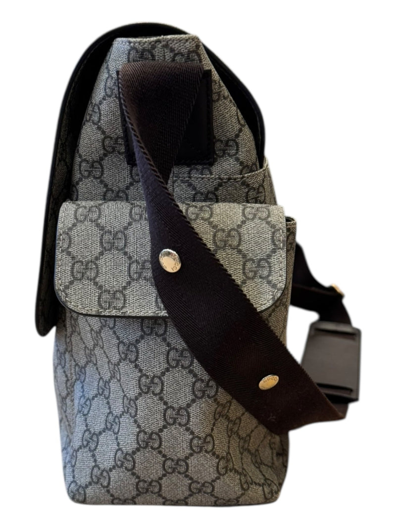 Wickeltasche Beige, Dunkelbraun Gr. | Gucci