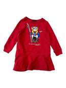 Kleid Rot Gr.98 (Schild wurde entfernt) | Polo Ralph Lauren